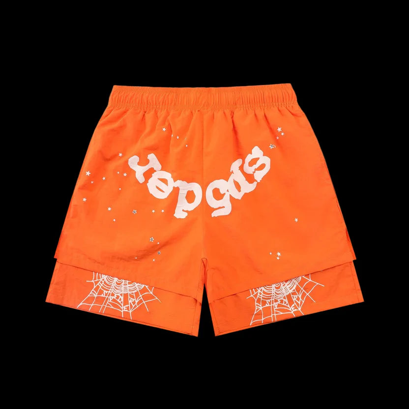 Sp5der OG Web Logo Sweat Shorts