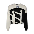 ERD Decay Sweater 'Ivory/Black'