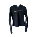 Opium YVL style Playboicarti riding upper body MUSIC printed tight zipper hooded jacket image 5