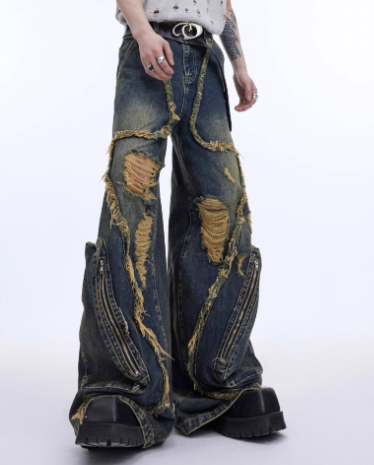 Alien Distressed Pants