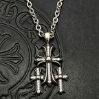 Chrome Hearts Triple Cross Pendant