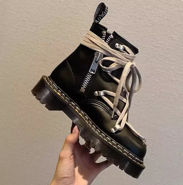 Rick Owens Dr. Marten's Edition Pentagram 1460 Boots