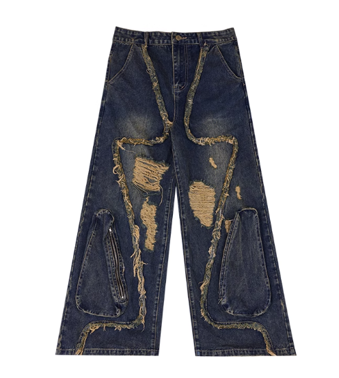 Alien Distressed Pants
