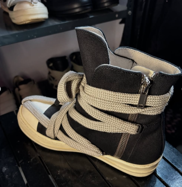 Rick Owens High Top DRKSHDW
