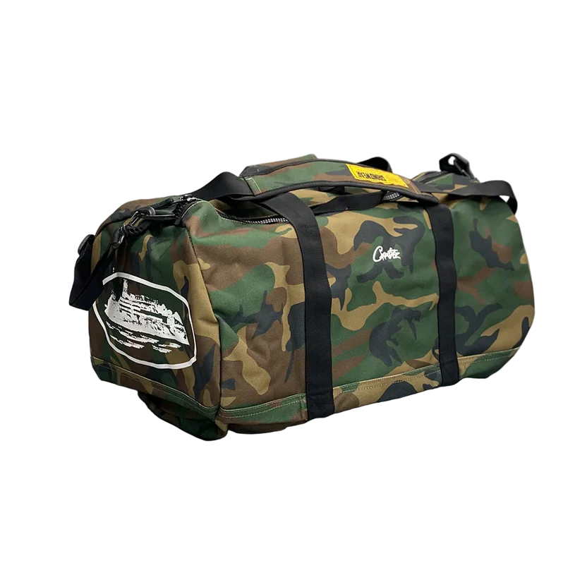 Corteiz Alcatraz Camo Duffle Bag