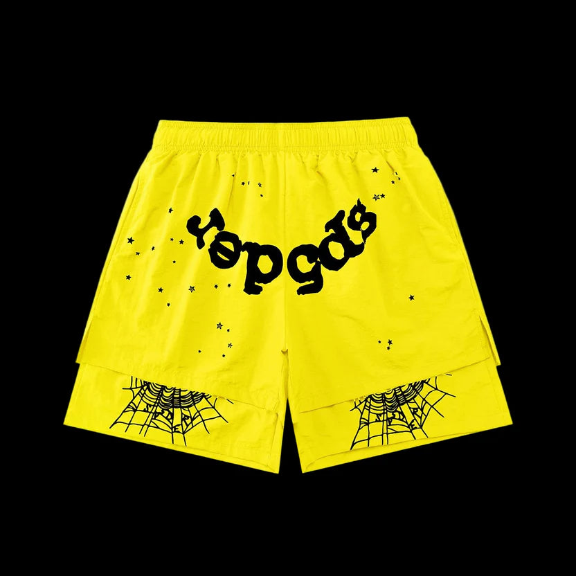 Sp5der OG Web Logo Sweat Shorts