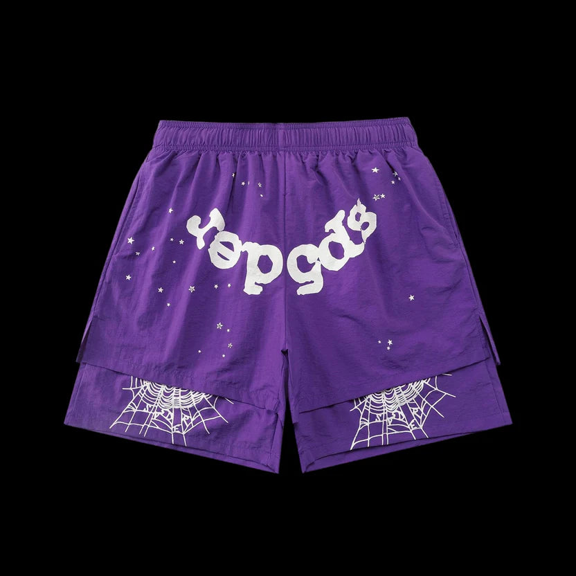 Sp5der OG Web Logo Sweat Shorts