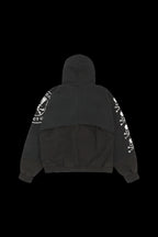PROJECT GR MMJ RECONSTRUCTED FOLDED ZipUp HOODIE