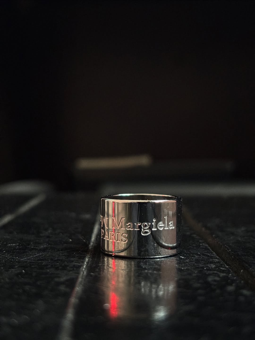 Maison Margiela Upside Down Wide Ring