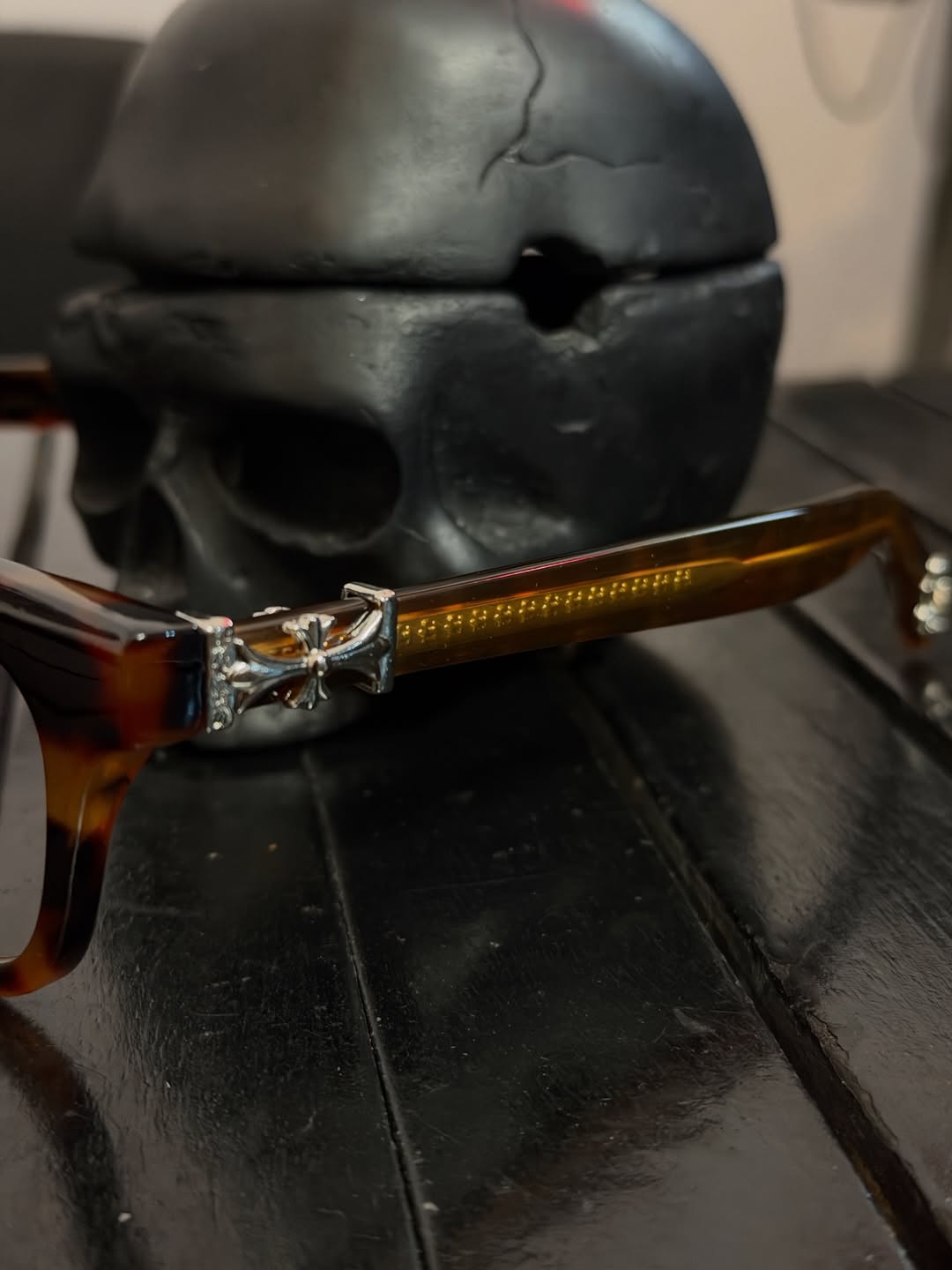 Chrome Hearts Glasses Thick Inner Engraving
