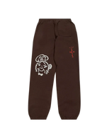 Cactus Jack by Travis Scott x McDonald's Sticker Bomb Sweatpants 'Brown'