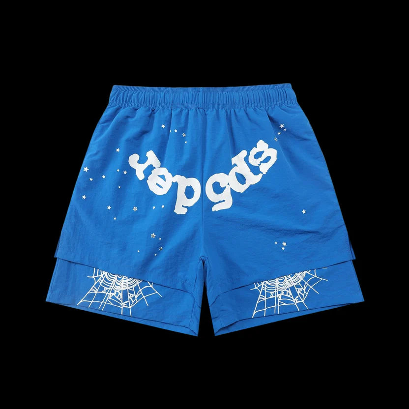 Sp5der OG Web Logo Sweat Shorts