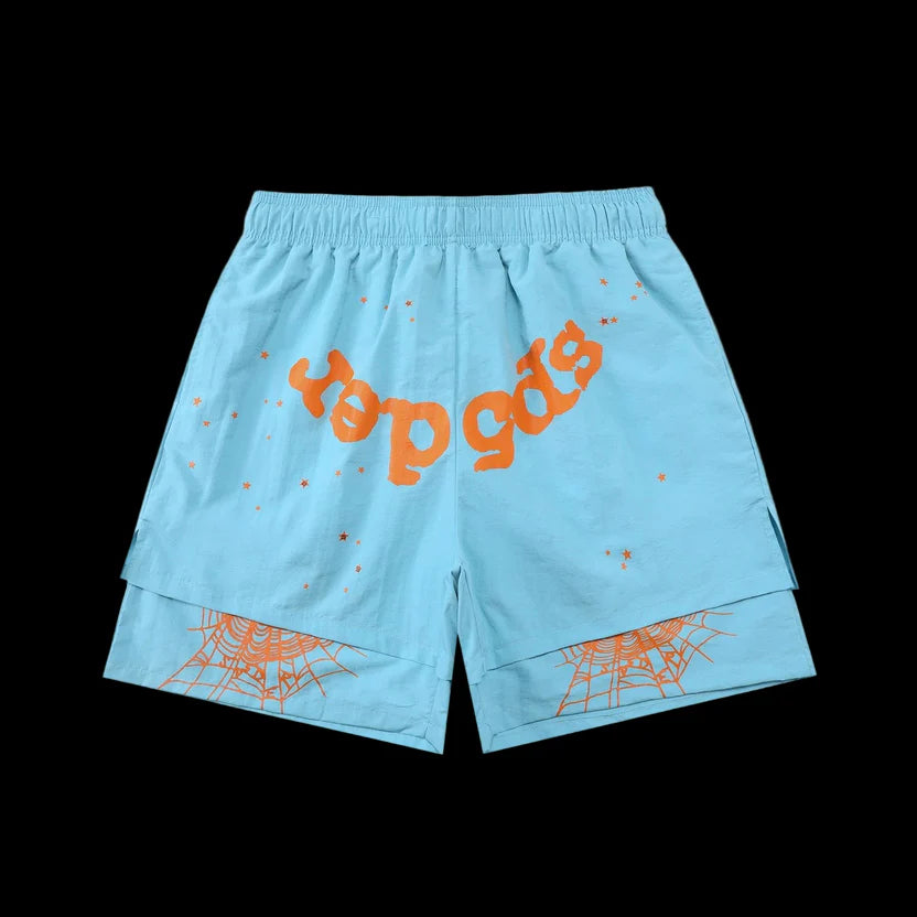 Sp5der OG Web Logo Sweat Shorts