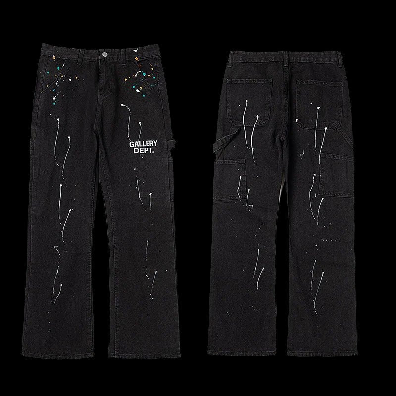 Gallery Dept. Paint Splattered Denims