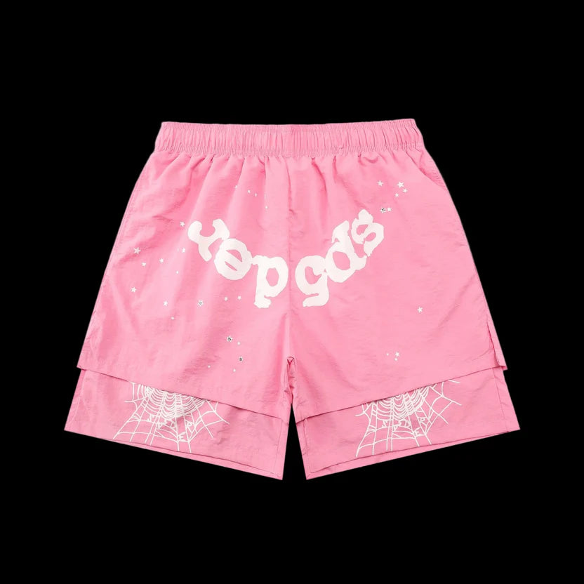 Sp5der OG Web Logo Sweat Shorts