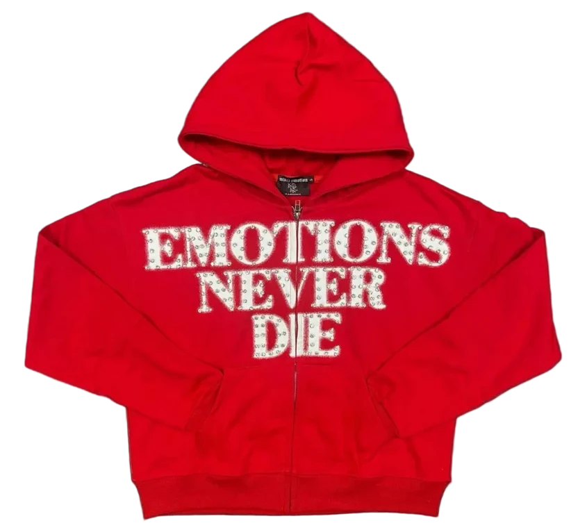 Mixed Emotions Rhinestone Hoodie End