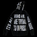 Anna Bolina Black ZipUp Hoodie