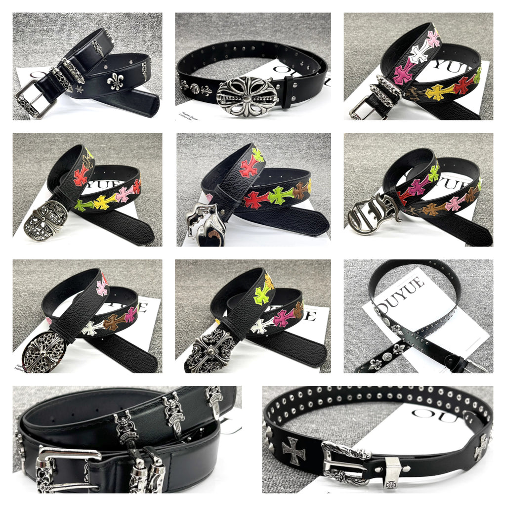 CH Belt Embossed/Embroidered