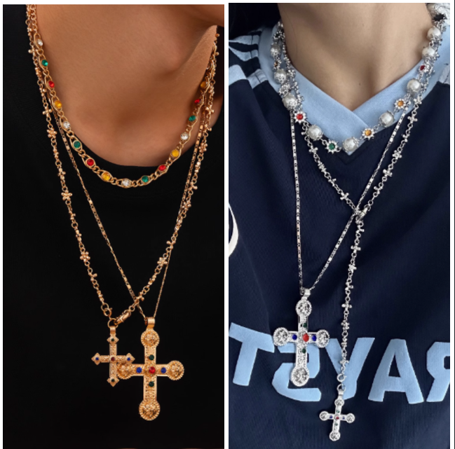 Silver/Gold Chain Set