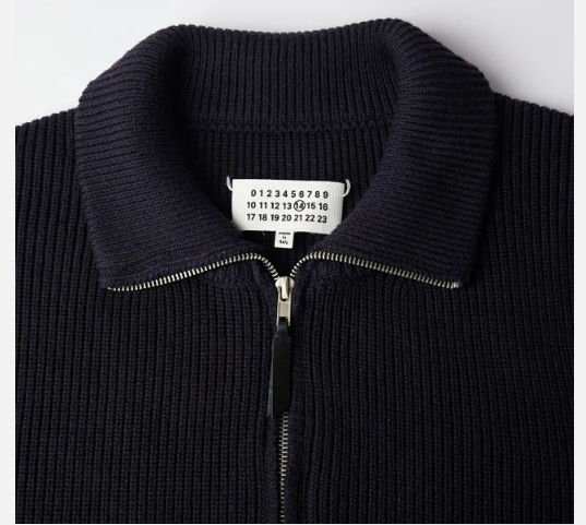 Maison Margiela Black Zip