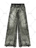 Y2K Destroyed Ripped Jeans