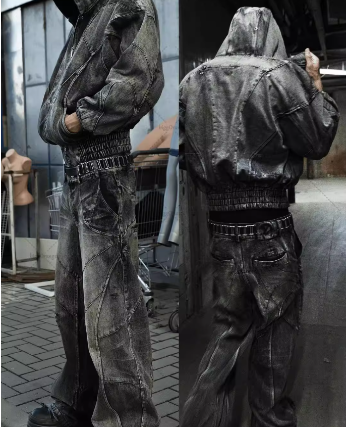 Y2KDestroyed Ripped Jeans