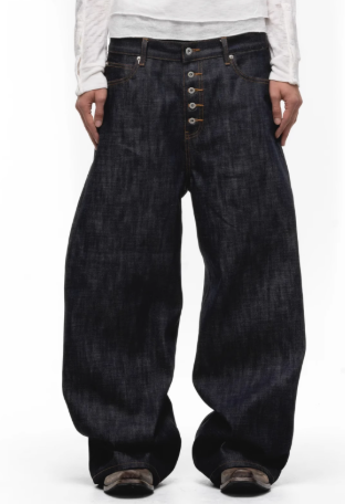 Nofaithstudios Raw Denim Balloon Pants
