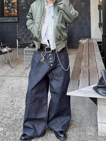 Nofaithstudios Raw Denim Balloon Pants