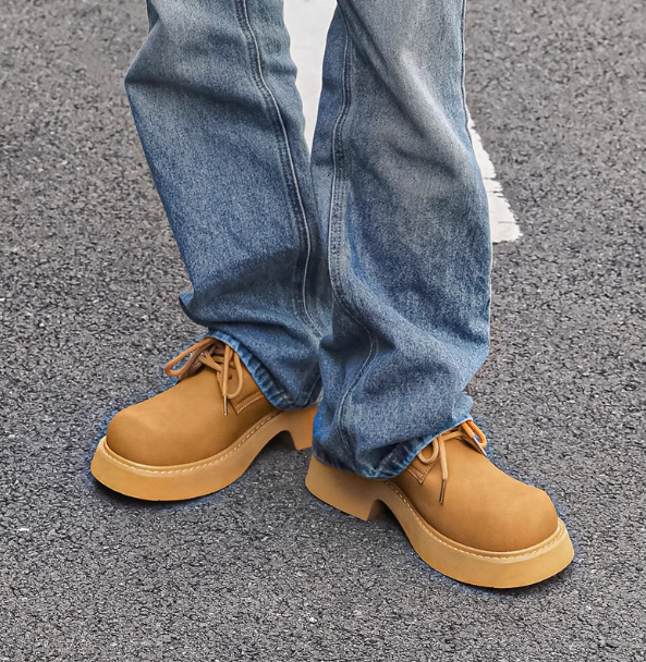 BALENCIAGA INSPIRED DESIGN BIG TOE LOAFER