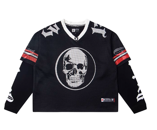Y2K Skull Jersey