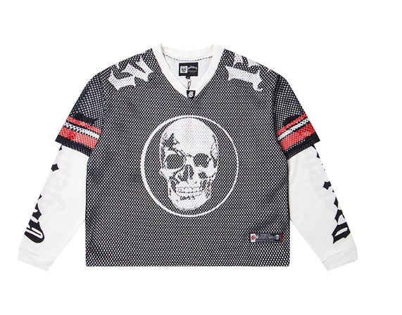 Y2K Skull Jersey