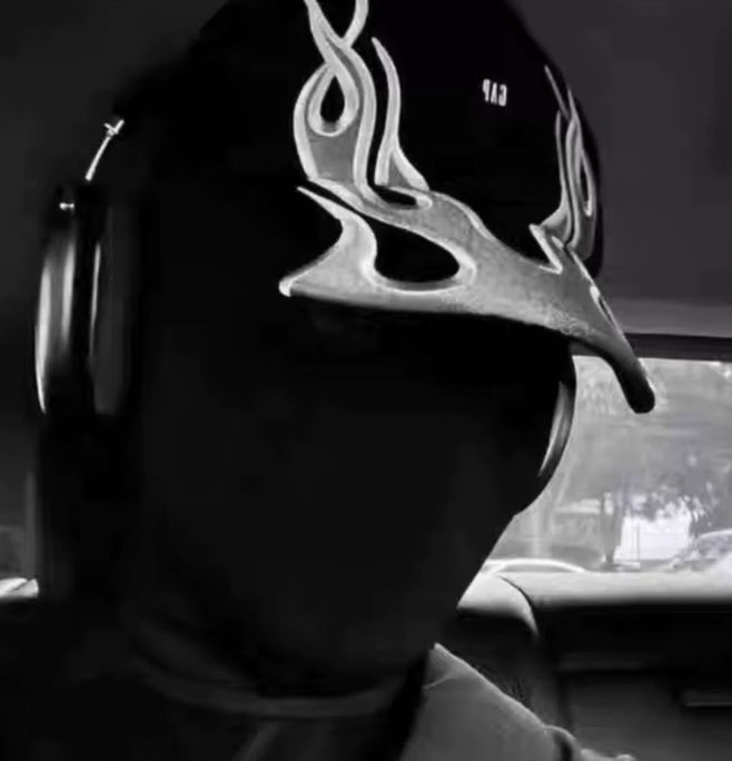 Yeezy X GAP X Balenciaga Flame Cap Black