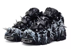 New Rock Inspired Y2K Spike Boots