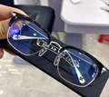 Chrome Hearts Upper Frame Engraving Glasses