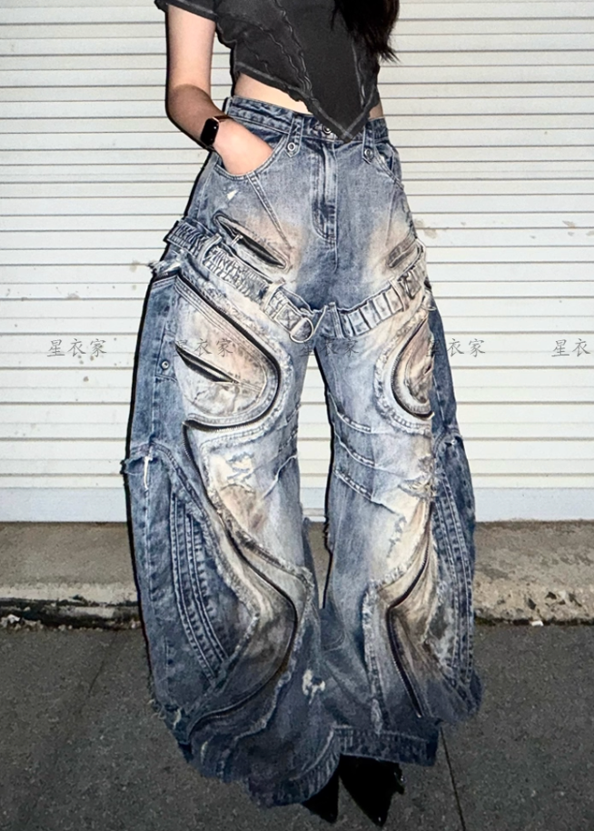 PersonSoul Inspired Alien Balloon Denim