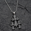 Chrome Hearts Triple Cross Pendant