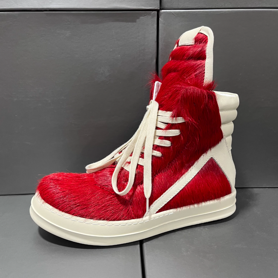 Rick Owens Geobaskets Furry