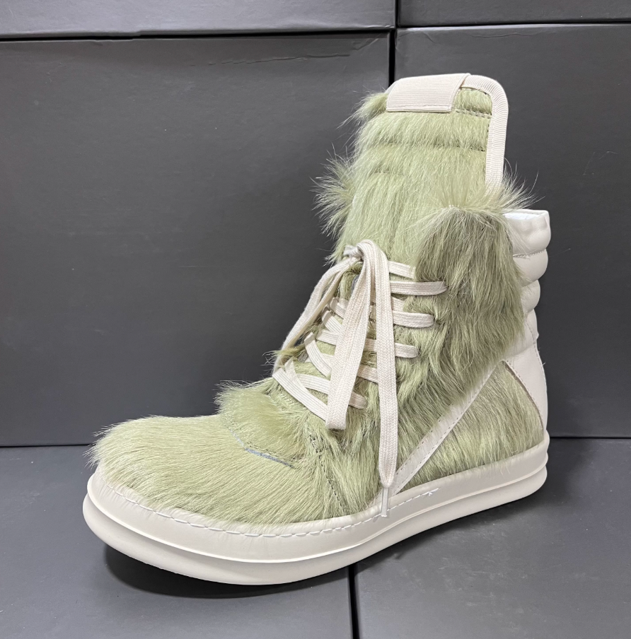 Rick Owens Geobaskets Furry