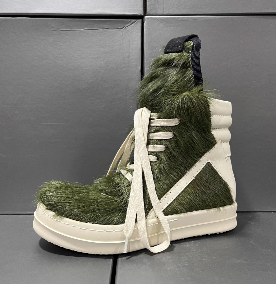 Rick Owens Geobaskets Furry