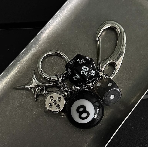 8 Ball Keychain