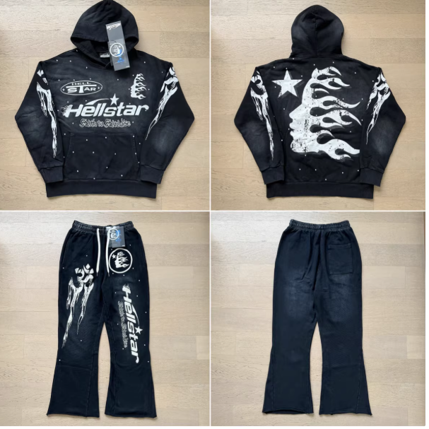 Hellstar Hoodie and Sweatpant Set