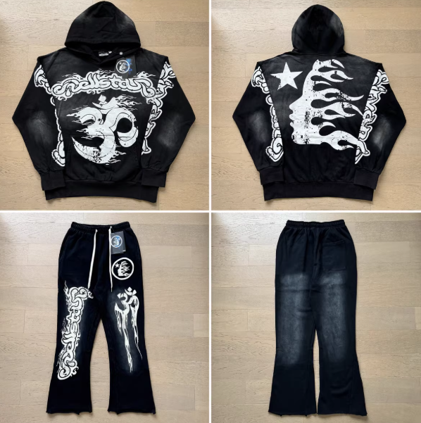 Hellstar Hoodie and Sweatpant Set