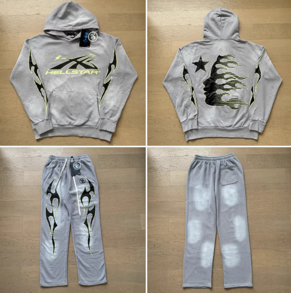 Hellstar Hoodie and Sweatpant Set