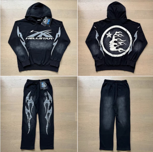 Hellstar Hoodie and Sweatpant Set