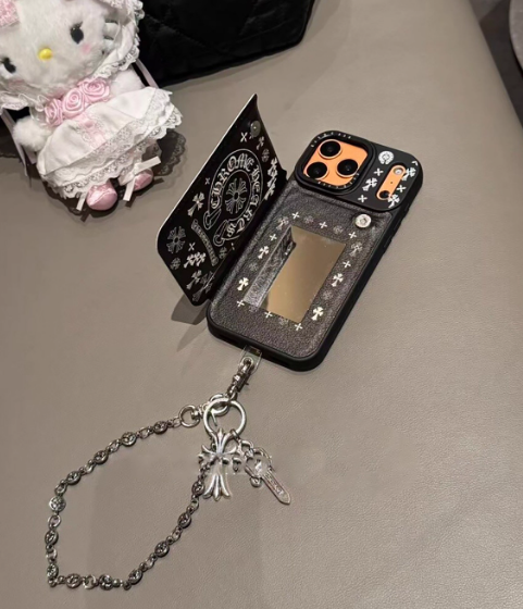 CH iPhone Case with Mirror and Keychain