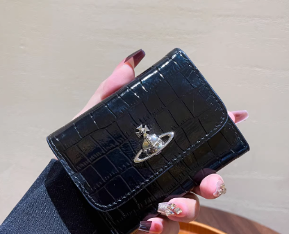 Vivienne Westwood Croc Leather Wallet