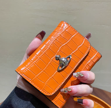 Vivienne Westwood Croc Leather Wallet