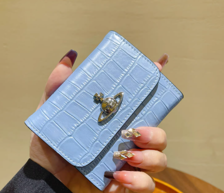 Vivienne Westwood Croc Leather Wallet
