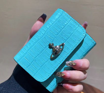 Vivienne Westwood Croc Leather Wallet