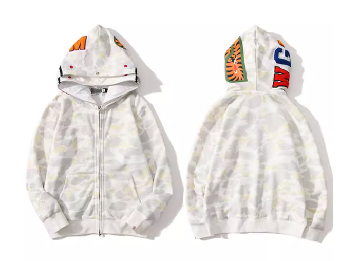 Bape Shark Zip Up Hoodie